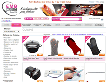 Tablet Screenshot of materiel-de-cuisine.emb-service.eu