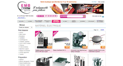 Desktop Screenshot of materiel-electrique.emb-service.eu